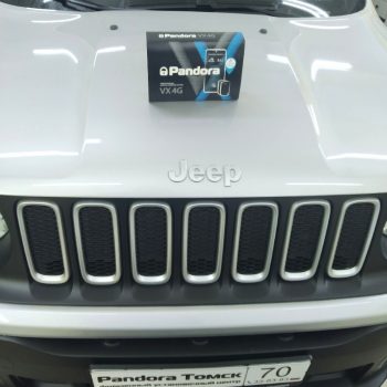 Jeep Renegade + VX 4G GPS в Пандора Томск