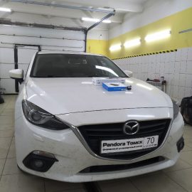 Mazda 3 + регистратор + камера ЗВ + антирадар в Пандора Томск