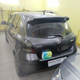 Установка на Toyota Yaris сигнализации Пандора DX 40RS
